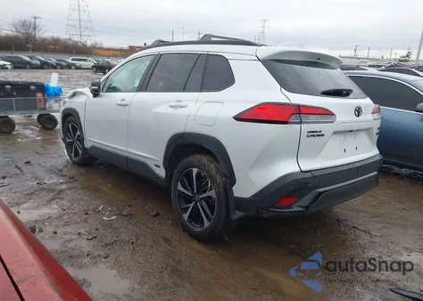 2024 Toyota Corolla Cross Hybrid Xse from USA, damaged, VIN 7MUFBABG6RV021682